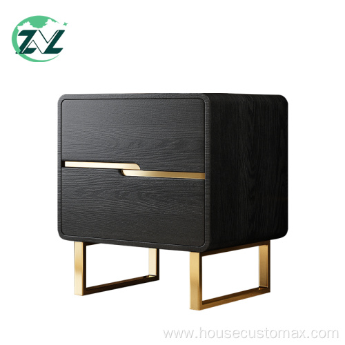 Bedroom Furniture Nordic Bedside Table Wooden Nightstand